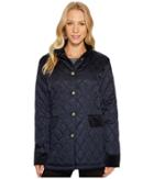 Vince Camuto - Quilted Jacket With Velvet Trim N8621