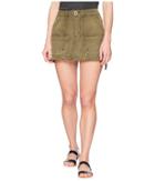 Free People - Canvas Relaxed Mini Skirt