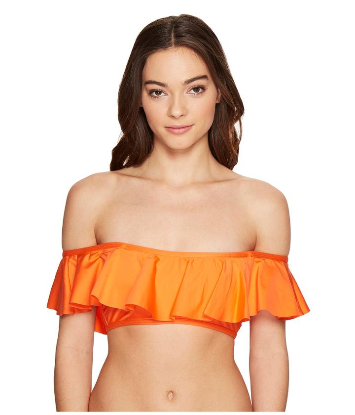 Splendid - Sun-sational Solids Removable Soft Cup Off The Shoulder Bandeau Top