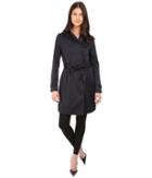 Armani Jeans - Shiny Twill Poly/cotton Satin Coat