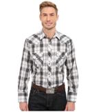 Roper - 0303 Dark Night Plaid W/ Silver Lurex