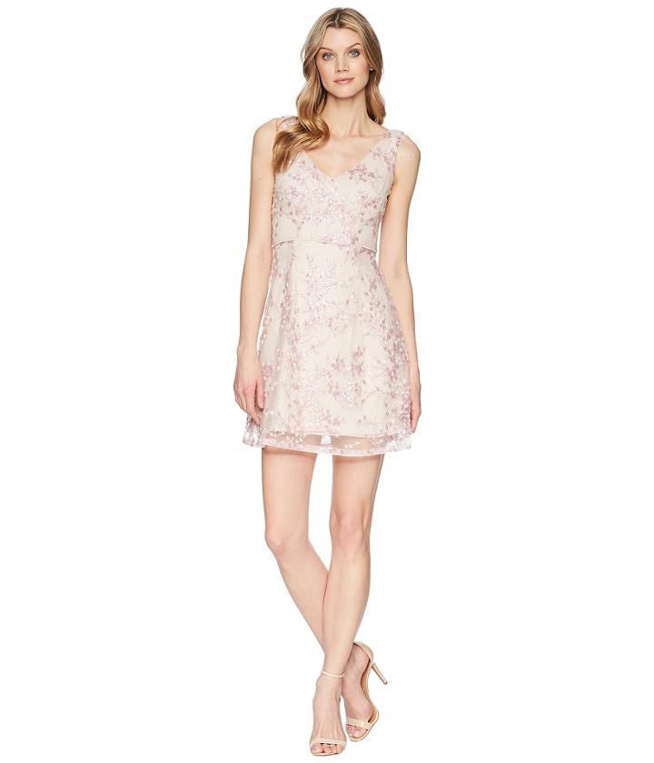 Adrianna Papell - A-line Short Dress