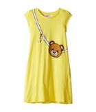 Moschino Kids - Teddy Bear Purse Graphic Dress
