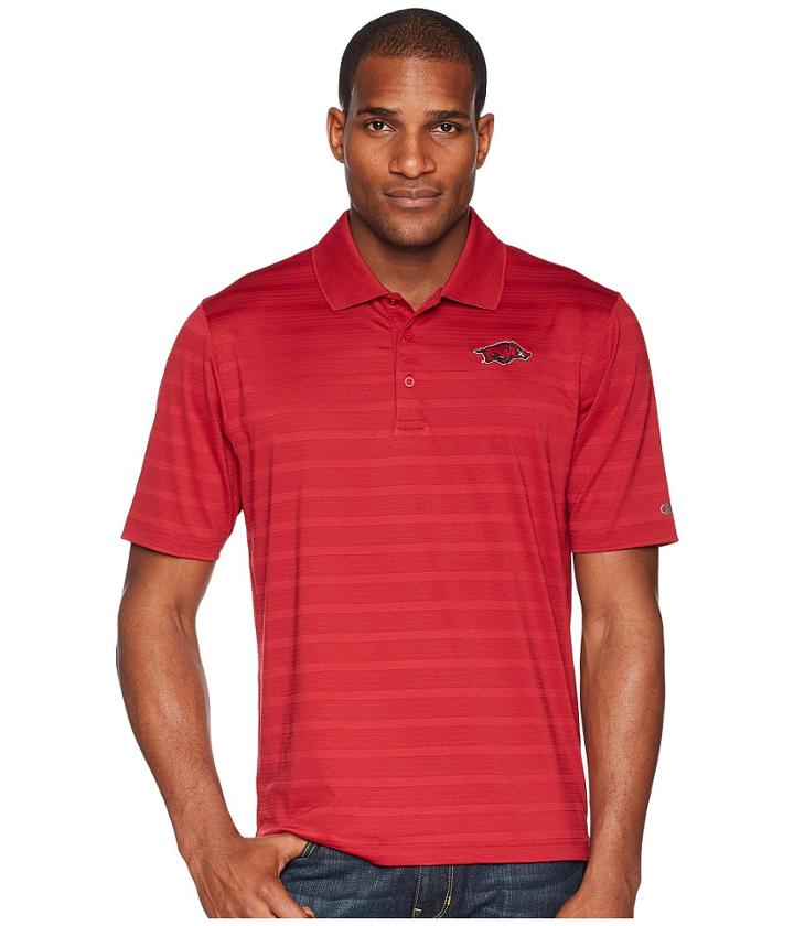 Champion College - Arkansas Razorbacks Textured Solid Polo