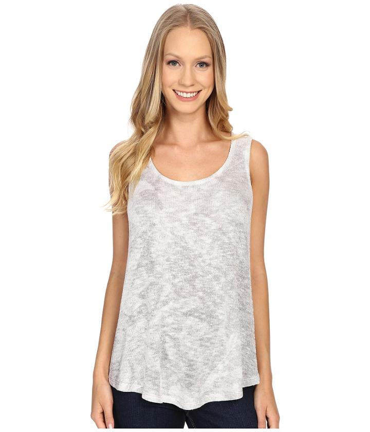 Bobeau - Elora Tropical Print Top
