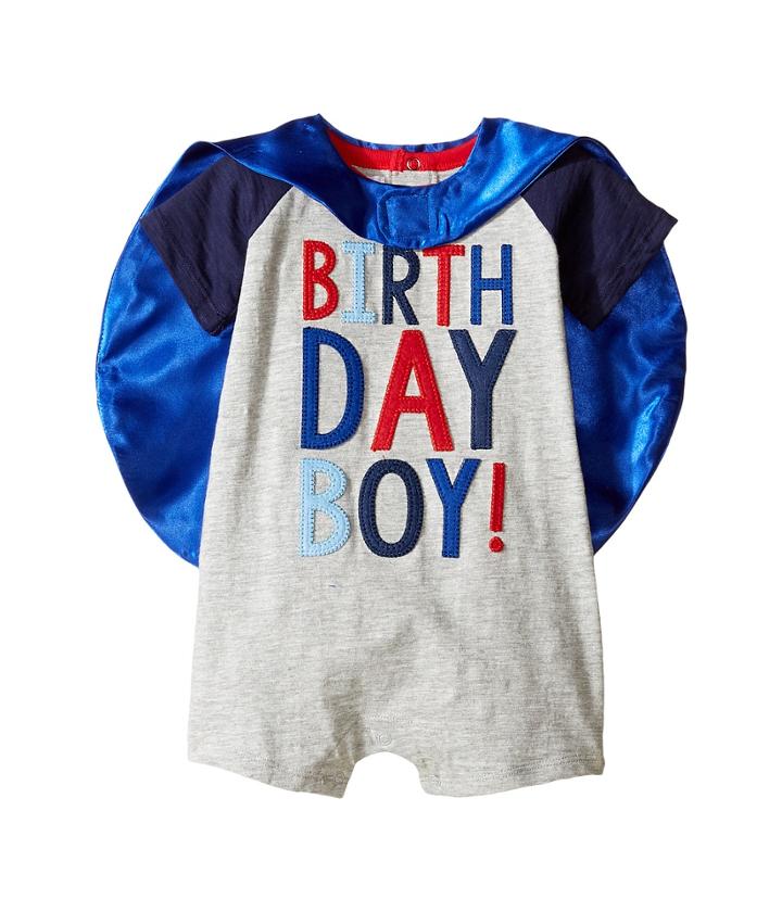 Mud Pie - Birthday Boy Cape One-piece