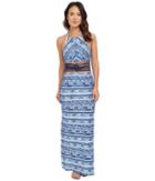 Nanette Lepore - Santorini Scallop Maxi Dress Cover-up