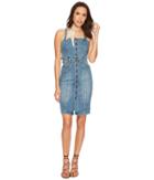 Free People - Button Front Denim Jumper