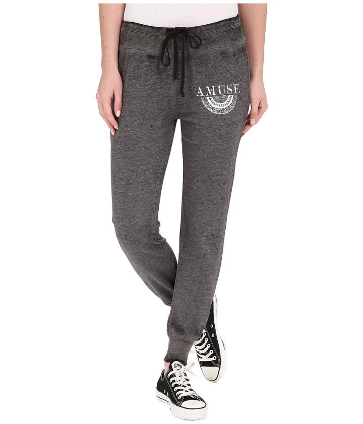 Amuse Society - Rustic Palm Lightweight French Terry Pants