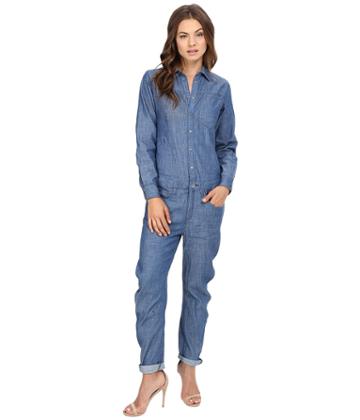 G-star - Arc Boyfriend Boilersuit In Lightweight Boll Denim