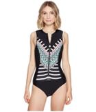 Next By Athena - Synchrony Malibu Tank Zip One-piece