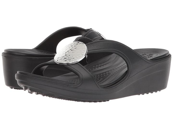 Crocs - Sanrah Hammered Circle Wedge