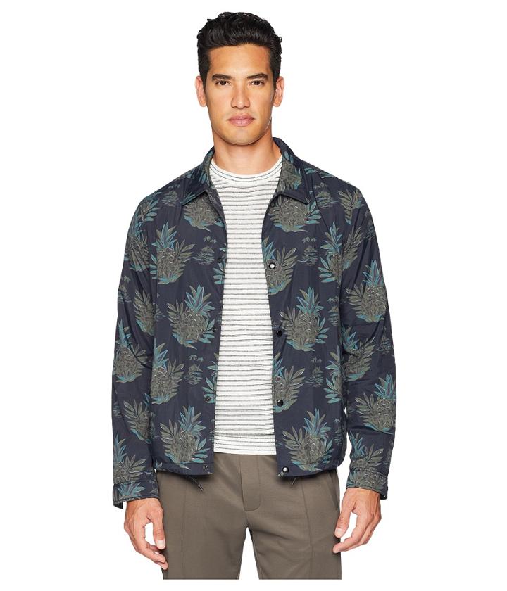 Vince - Tropical Print Coaches Jacket