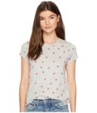 Lucky Brand - All Over Hearts Tee