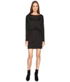 Just Cavalli - Jersey Boat Neck Long Sleeve Dress