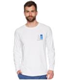 Vineyard Vines - Long Sleeve Perf Raglan Blueprint Sail Tee