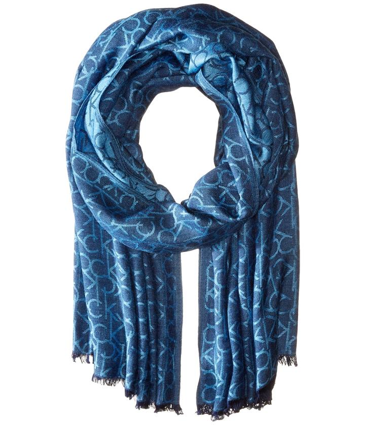 Calvin Klein - Two-tone Logo Scarf