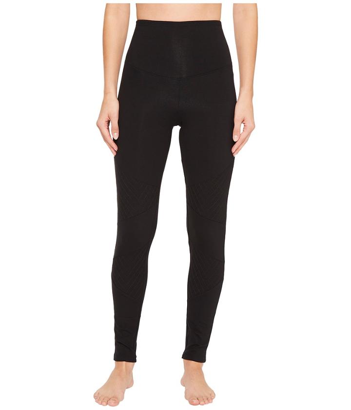 Yummie - Compact Cotton Quilted Moto Leggings