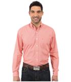 Stetson - Orange Peel Geo Long Sleeve Woven Button Shirt