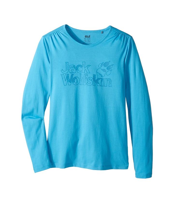 Jack Wolfskin Kids - Long Sleeve Brand Tee