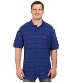 Nautica Big &amp; Tall Big Tall Short Sleeve New Stripe Polo Shirt