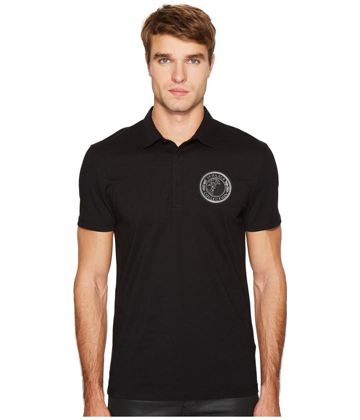 Versace Collection - Logo Applique Polo