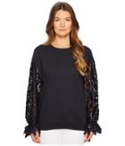 See By Chloe - Sweatshirt With Lace Sleeves