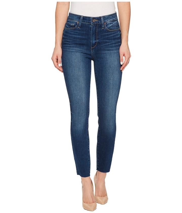 Paige - Margot Crop W/ Raw Hem In Anika