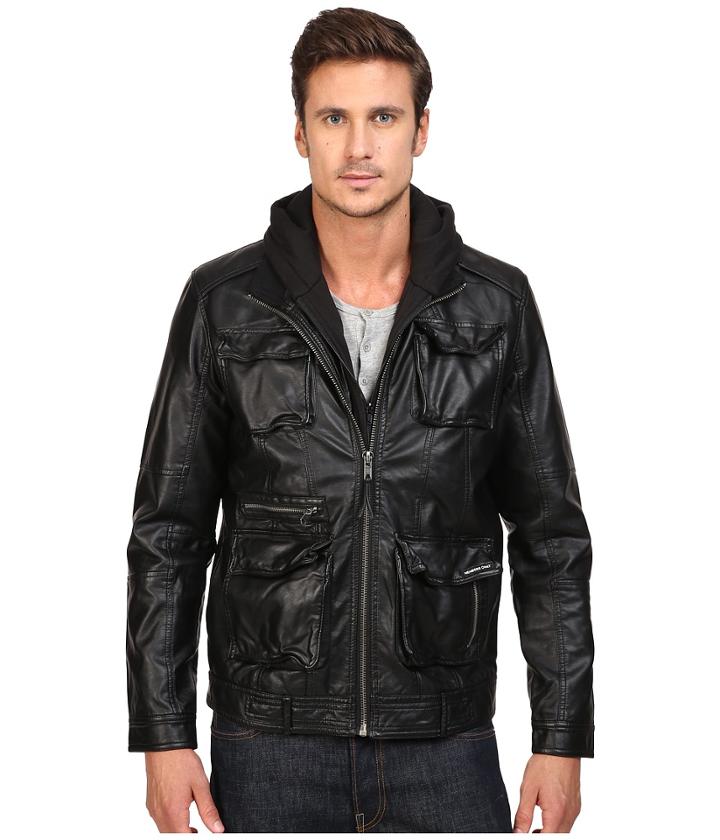 Members Only - L-train Washed Pu Jacket