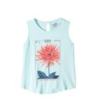 Lucky Brand Kids - Sleeveless Floral Stamp Tank Top