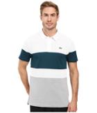 Lacoste - Golf Short Sleeve Color Block Pique Ultra Dry