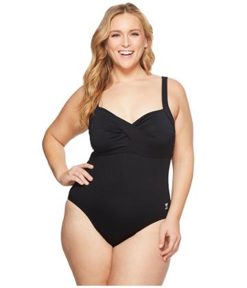 Tyr - Plus Size Solid Twisted Bra Controlfit