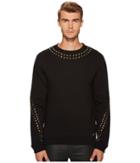 Versace Collection - Metallic X Applique Sweatshirt