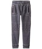 Kardashian Kids - Acid Washed Sweatpants With Quilted Knee Patches