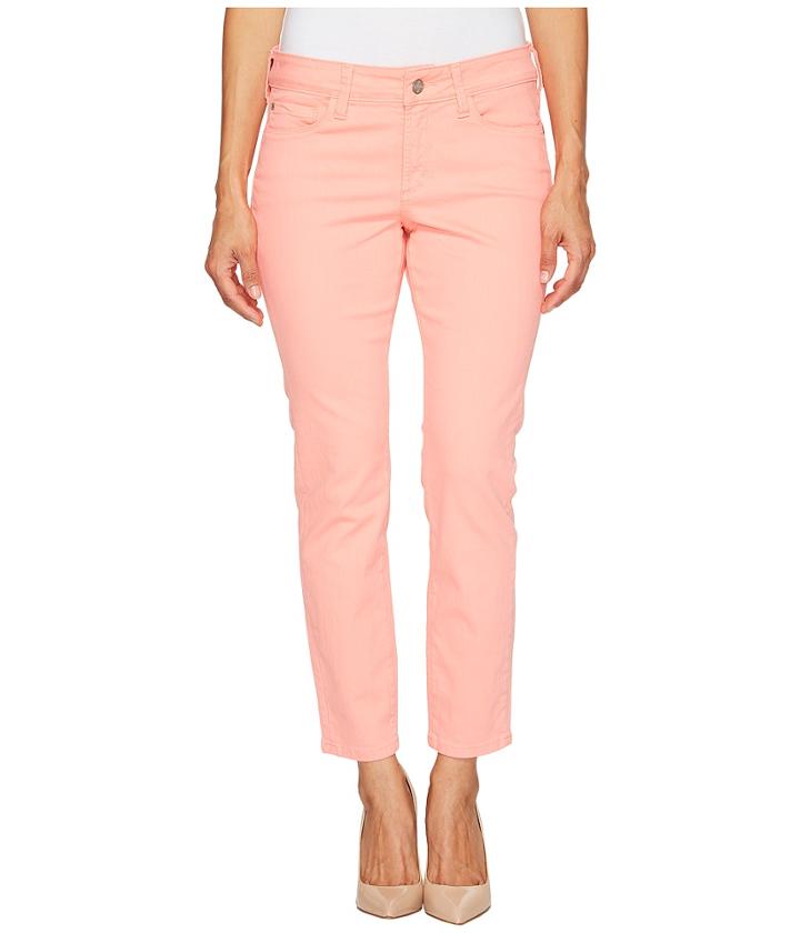 Nydj Petite - Petite Alina Convertible Ankle In Pale Guava