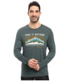 Life Is Good - Take It Outside Peaks Long Sleeve Cool Tee