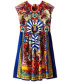 Dolce &amp; Gabbana Kids - Wheel Foulard Dress