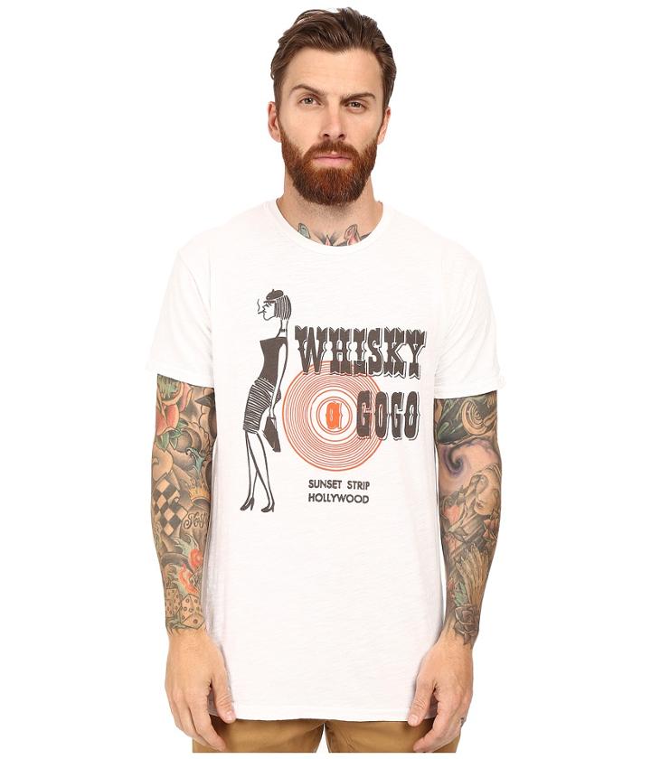 The Original Retro Brand - Short Sleeve Slub Cotton Whiskey A Go Go Tee