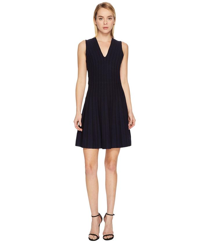 Kate Spade New York - Textured A-line Sweater Dress
