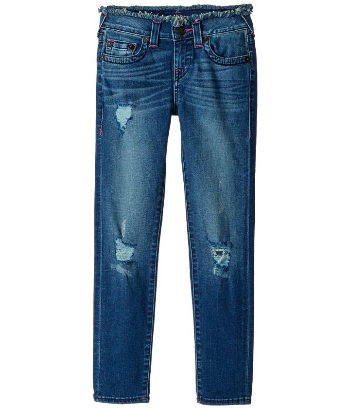 True Religion Kids - Casey Skinny Jeans In Vintage Pink