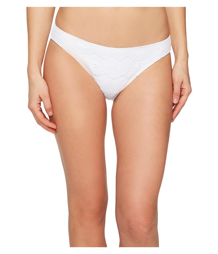 Letarte - Medium Coverage Skull Lace Bikini Bottom