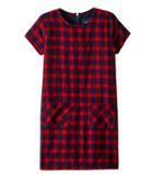 Toobydoo - Red Flannel Shift Dress