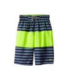 Speedo Kids - Bold Striped Blocked Volley Shorts