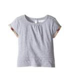 Burberry Kids - Mini Gisselle Long Sleeve Checked Cuff Top