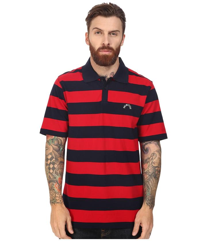 Primitive - Arch Stripe Polo Tee