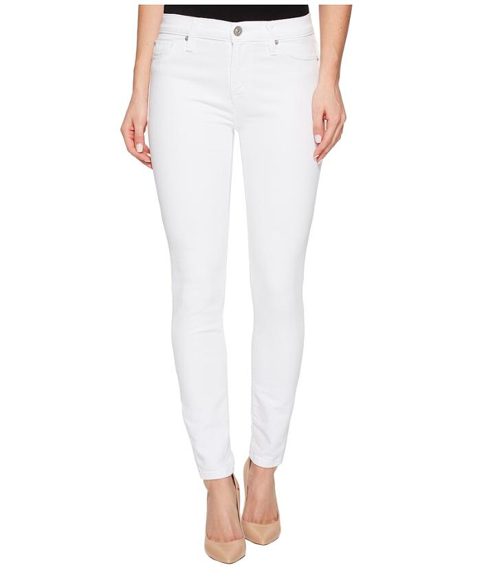 Hudson - Nico Mid-rise Ankle Super Skinny Jeans In Optical White