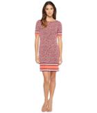 Michael Michael Kors - Augusta Border Short Sleeve Dress