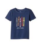 Life Is Good Kids - Human Crayons Crusher Tee