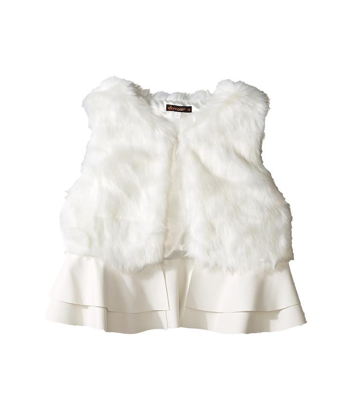 Ella Moss Girl - Loren Fur Ruffle Vest