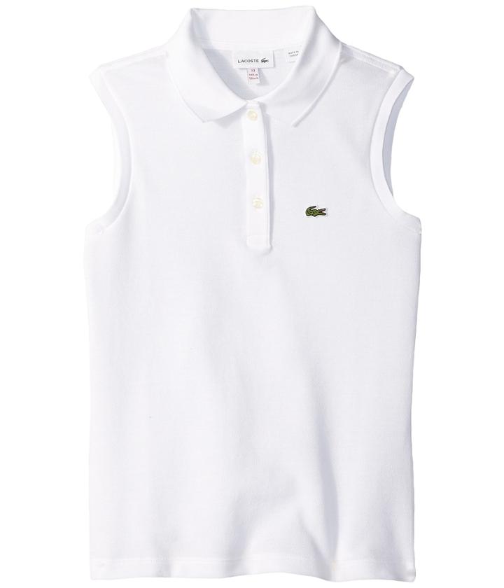 Lacoste Kids - Sleeveless Pique Polo
